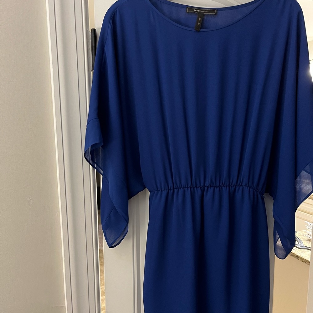 BCBG blue dress
